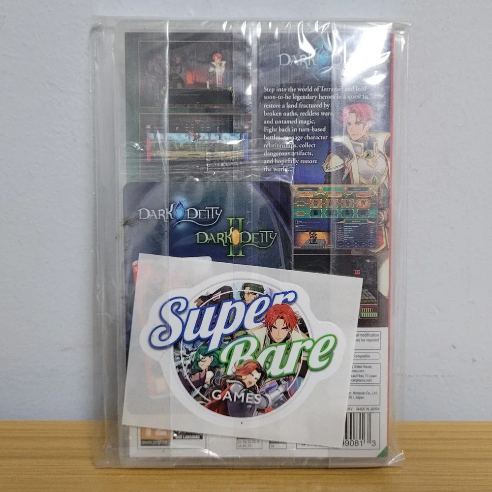DARK DEITY + DARK DEITY 2 New NINTENDO SWITCH Super Rare Games #147, USA Seller